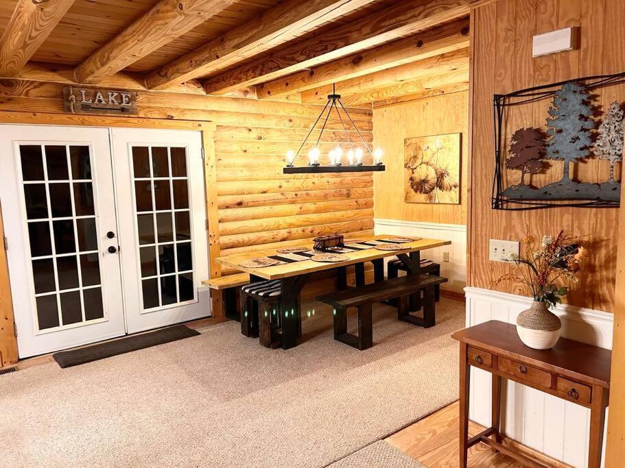 One Of A Kind Rustic Log Cabin Near Bryce Resort - Large Game Room - Fire Pit - Large Deck - Bbq 베시 외부 사진